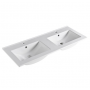 Avalon-1200 PVC Wall Hung Double Bowl Vanity Cabinet Only